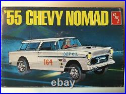 NOMAD 1955 Chevy Nomad VINTAGE RARE 1968 Original AMT 1/25 Car Model Kit