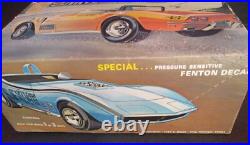 NOS OPEN BOX! Vintage AMT CORVETTE STINGRAY CONVERTIBLE 1/25TH MODEL nice