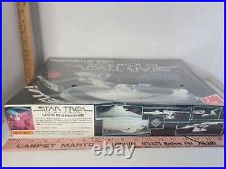 NOS SEALED 1979 AMT Model Kit S970 Star Trek Motion Picture Enterprise Lights Up