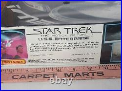 NOS SEALED 1979 AMT Model Kit S970 Star Trek Motion Picture Enterprise Lights Up