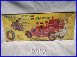 New Sealed AMT'27 Street Rod T Fire Truck 125 Scale T143 Flamin' Hot Showrod