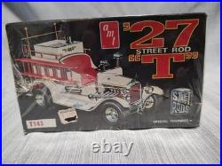 New Sealed AMT'27 Street Rod T Fire Truck 125 Scale T143 Flamin' Hot Showrod