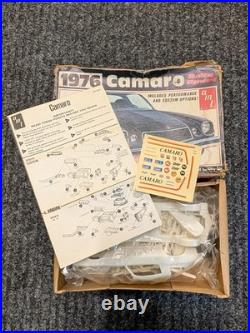 Nos 1976 Camaro Rally Sport Amt 1/25 Th Scale Model Kit Vintage New In Box