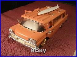 ONE OF ONE 1959 AMT/SMP FORD SURFWAGON CUSTOM SCREWBOTTOM -junkyard