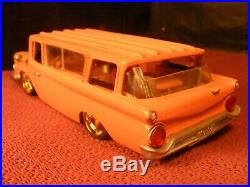 ONE OF ONE 1959 AMT/SMP FORD SURFWAGON CUSTOM SCREWBOTTOM -junkyard