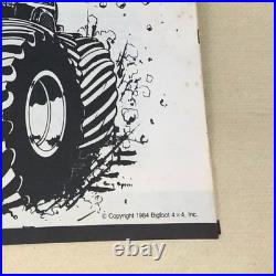 OPEN BOX 1984 AMT ERTL 125 Model Kit BIGFOOT 4X4X4 ORIGINAL MONSTER TRUCK #6791