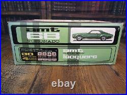 OPEN BOX RARE Vintage AMT 1968 OLDSMOBILE TORONADO 1/25 Scale Model Kit 6938-200