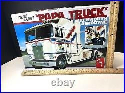 ORIGINAL AMT 125 Kenworth Aerodyne Papa Truck Open Box New Unassembled