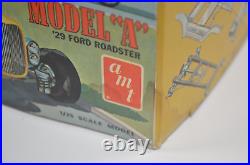 ORIGINAL AMT MOD ROD 1929 FORD MODEL A ROADSTER 1/25 Model Kit #T254-225