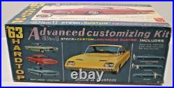 ORIGINAL VINTAGE 3 in 1 AMT 1963 BUICK ELECTRA HARDTOP UNBUILT OPEN KIT #6523