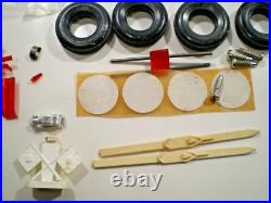 ORIGINAL VINTAGE 3 in 1 AMT 1963 BUICK ELECTRA HARDTOP UNBUILT OPEN KIT #6523