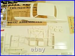 ORIGINAL VINTAGE 3 in 1 AMT 1967 FORD THUNDERBIRD UNBUILT OPEN KIT # 6227-170