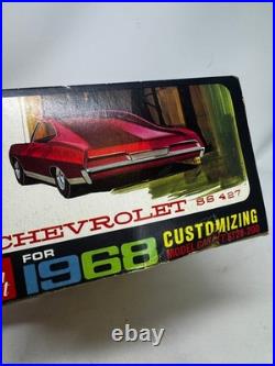 ORIGINAL VINTAGE AMT 1968 CHEVY SS 427 KIT Unbuilt Rare