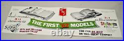 ORIGNAL 1962 AMT 3in1 STYLINE KIT STORE SIGN DISPLAY POSTER APPROX 34x11 L@@K