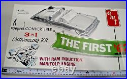 ORIGNAL 1962 AMT 3in1 STYLINE KIT STORE SIGN DISPLAY POSTER APPROX 34x11 L@@K