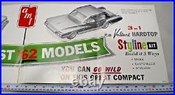 ORIGNAL 1962 AMT 3in1 STYLINE KIT STORE SIGN DISPLAY POSTER APPROX 34x11 L@@K
