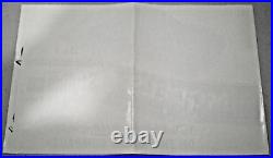 ORIGNAL 1962 AMT 3in1 STYLINE KIT STORE SIGN DISPLAY POSTER APPROX 34x11 L@@K