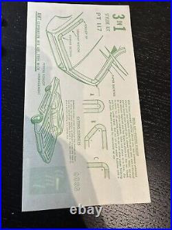 Origin MINT UNBUILT 1962 FORD GALAXIE CONVERTIBLE 3 N 1 Screw Bot AMT K-112