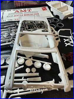 Origin MINT UNBUILT 1962 FORD GALAXIE CONVERTIBLE 3 N 1 Screw Bot AMT K-112