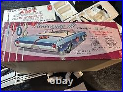 Origin MINT UNBUILT 1962 FORD GALAXIE CONVERTIBLE 3 N 1 Screw Bot AMT K-112