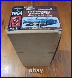 OriginalAMT1964 LINCOLN CONTINENTAL Convertible MODEL CAR KIT6414-150
