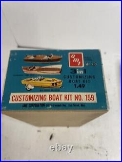 Original 1959 Issue Of The Amt 3 In 1 Customizing Boat Kit #159