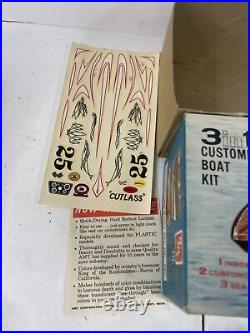 Original 1959 Issue Of The Amt 3 In 1 Customizing Boat Kit #159