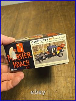 Original 1964 Amt 1/25 Scale Munster Koach Kit 901 170