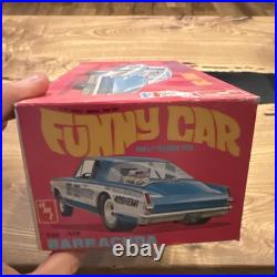 Original 1969 Issue AMT Barracuda Funny Car Model kit #T152 SUPER BOSS Open Box