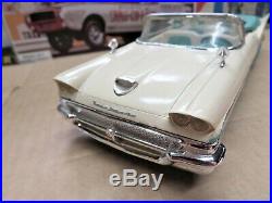 Original 1/25 Amt 1958 Ford Fairlane Convertible Sharp Adult Built Model