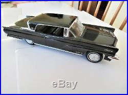 Original 1/25 Amt 1959 Lincoln Continental Black Clean Built Up Model