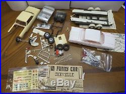 Original 1/25 Amt Rare Chevelle Drag Team Model Kit Rebuilders Kit # T-360