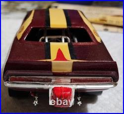 Original AMT Hamtown Hemi 1970 Dodge Charger Built Model Kit in box