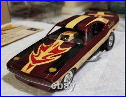 Original AMT Hamtown Hemi 1970 Dodge Charger Built Model Kit in box