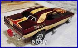 Original AMT Hamtown Hemi 1970 Dodge Charger Built Model Kit in box