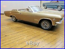 Original Amt 1965 Chevrolet Impala Ss Convertible 409 4spd Pro Built Model