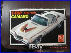 Original Amt Camaro Ahc-100 T-top #2213 Complete Sealed Inside Clean