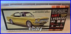 Original Annual OPEN BOX! AMT Mustang Fastback GT Scale Model Kit in 1/25 Scale