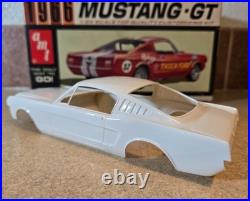 Original Annual OPEN BOX! AMT Mustang Fastback GT Scale Model Kit in 1/25 Scale