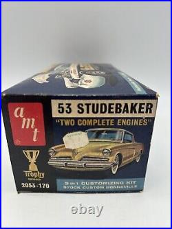Original Issue AMT 1953 STUDEBAKER Customizing Kit 1/25 SCALE IOB COMPLETE
