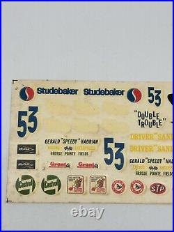 Original Issue AMT 1953 STUDEBAKER Customizing Kit 1/25 SCALE IOB COMPLETE