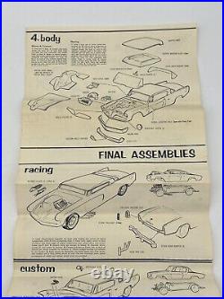 Original Issue AMT 1953 STUDEBAKER Customizing Kit 1/25 SCALE IOB COMPLETE