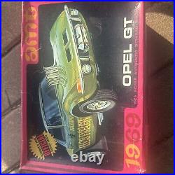 Original Issue AMT 1969 Opel GT Gasser 3 in 1 Model Kit Unbuilt 1/25