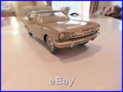 Original Rare 1/25 Amt 1966 Ford Mustang Am Radio Dealer Promo