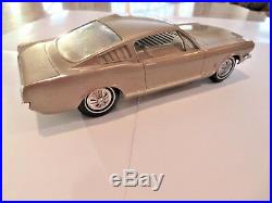 Original Rare 1/25 Amt 1966 Ford Mustang Am Radio Dealer Promo