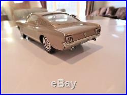 Original Rare 1/25 Amt 1966 Ford Mustang Am Radio Dealer Promo