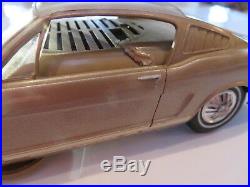 Original Rare 1/25 Amt 1966 Ford Mustang Am Radio Dealer Promo