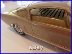 Original Rare 1/25 Amt 1966 Ford Mustang Am Radio Dealer Promo