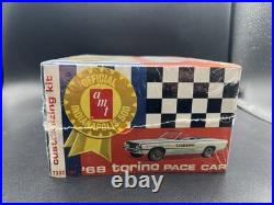 Original Vintage AMT 1968 Ford Torino Pace Car Factory Sealed