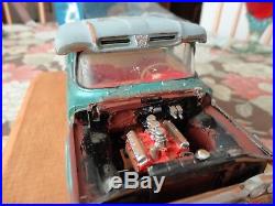 Original Vintage Amt 1960 Ford F100 Pickup Weathered Built Up Very Cool